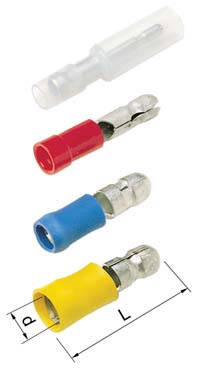 Elpress Pre-Insulated Bullets Terminals 0,25-6 mm