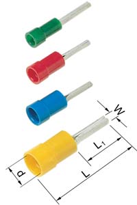 Elpress Pre-Insulated Pin terminals 0,1-6 mm²